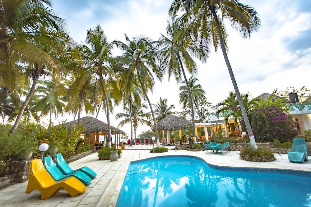 Hotel Restaurant Cyvadier Plage Jacmel Kültér fotó